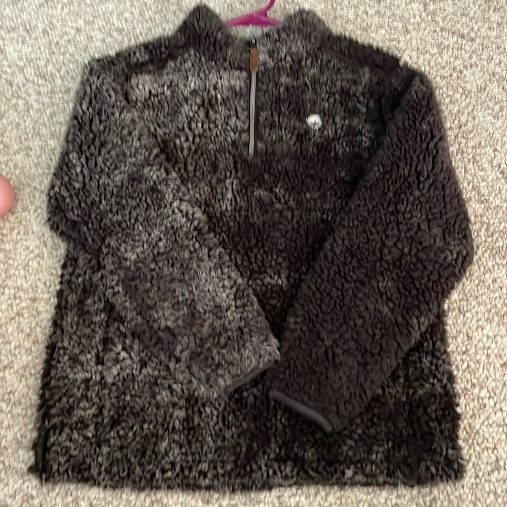 Shep style Southern 1/3 zip pullover